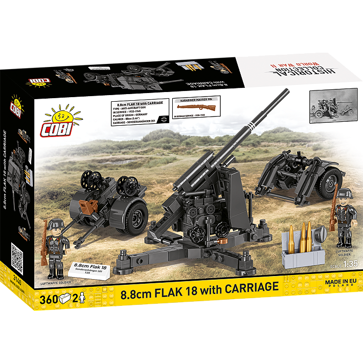 8.8 cm Flak 18 with Carriage - fot. 12