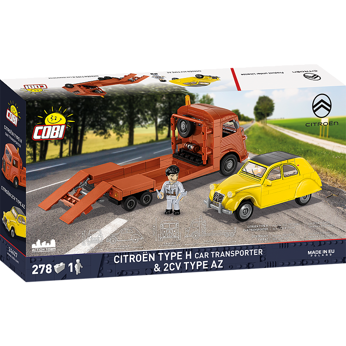 Citroen Type H Car Transporter & 2CV Type AZ - fot. 9