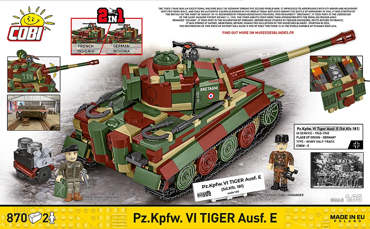 Alles, was Sie über den riesigen PzKpfw VI Tiger Ausf. wissen müssen. E
