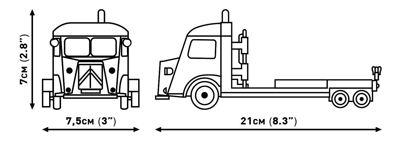 Citroen Type H Car Transporter & 2CV Type AZ - fot. 9