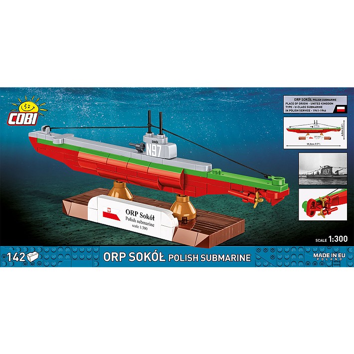 ORP Sokół Polish Submarine - fot. 3