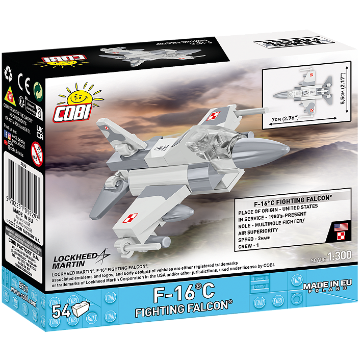 F-16C Fighting Falcon 1:300 - fot. 8