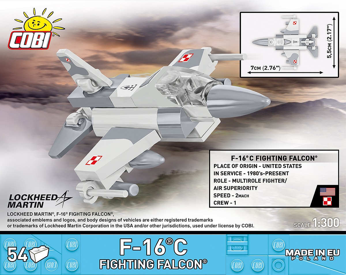 F-16C Fighting Falcon 1:300 - fot. 3