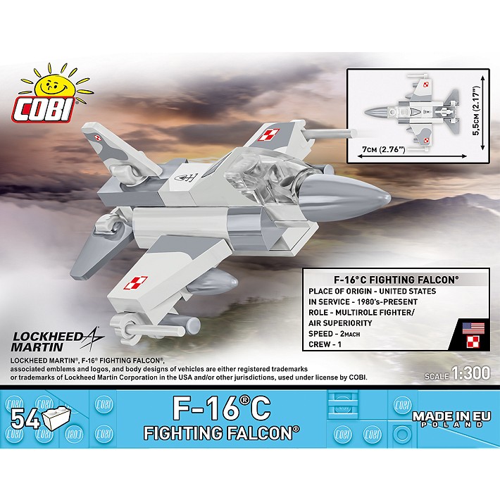 F-16C Fighting Falcon 1:300 - fot. 3