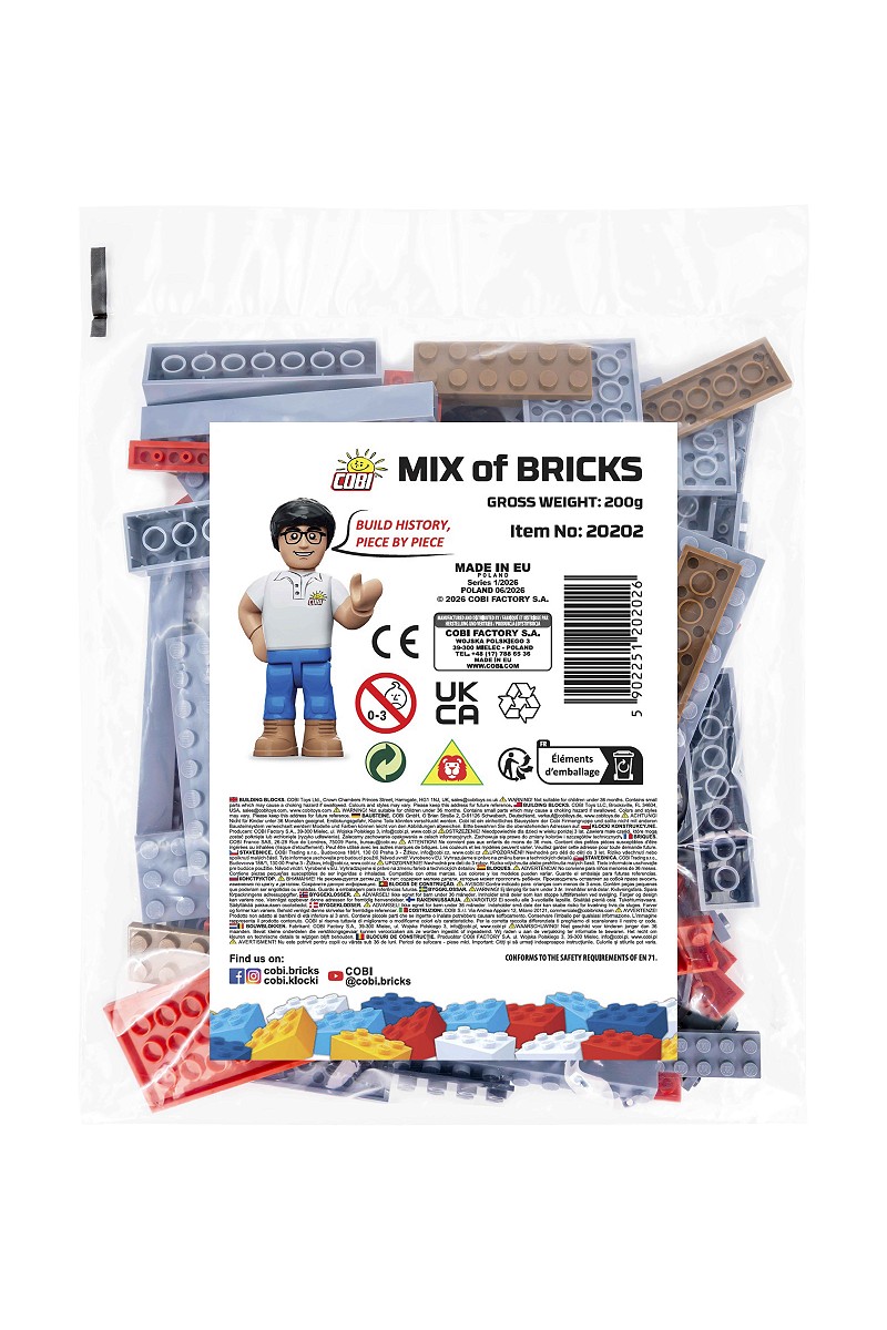 Klocki mix 200g