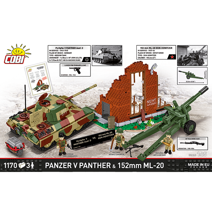 Panzer V Panther vs 152 mm ML20 - Edycja Limitowana - fot. 3